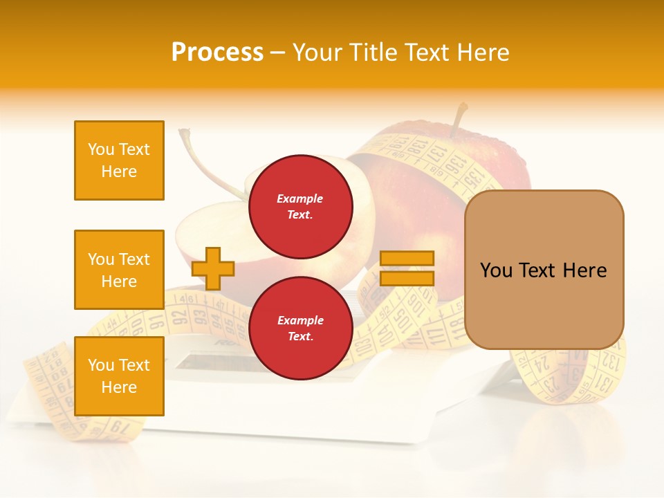 Diet Lens Measure PowerPoint Template