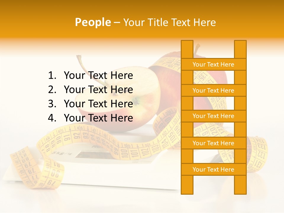 Diet Lens Measure PowerPoint Template