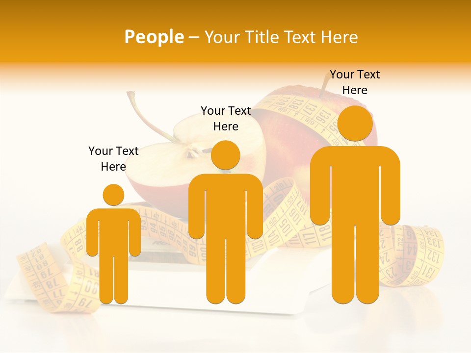 Diet Lens Measure PowerPoint Template