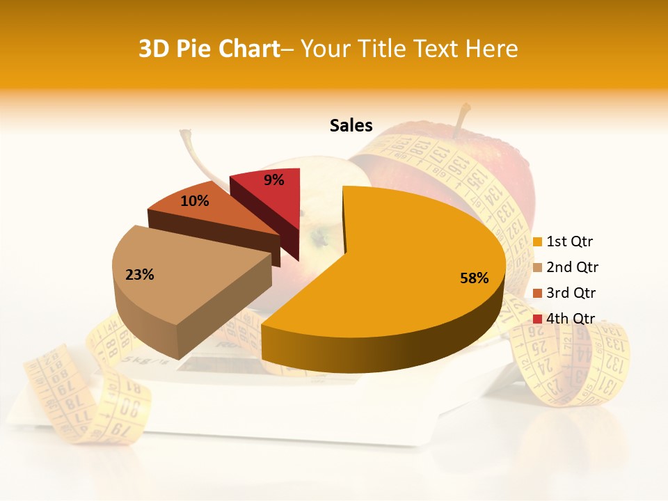 Diet Lens Measure PowerPoint Template