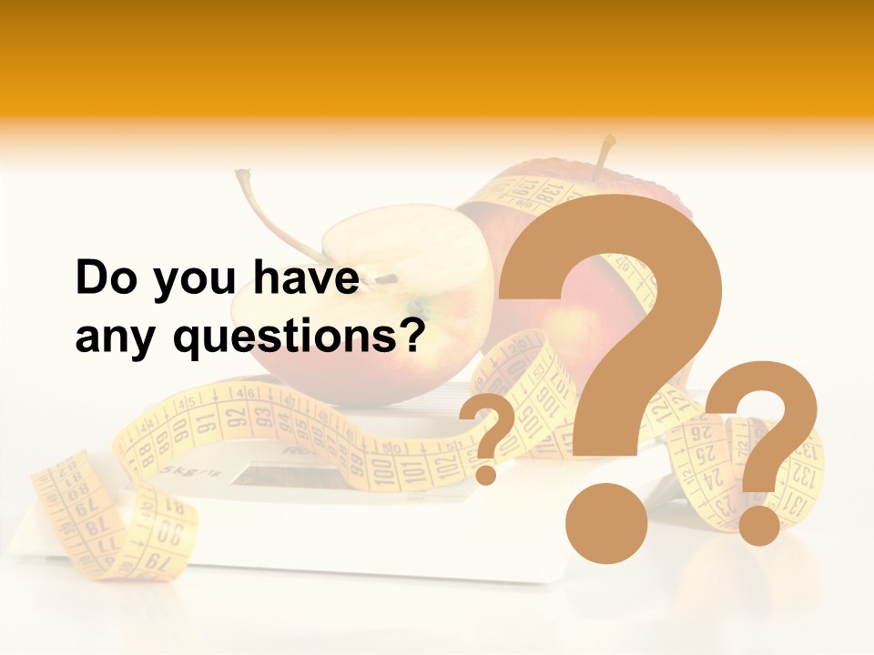 Diet Lens Measure PowerPoint Template