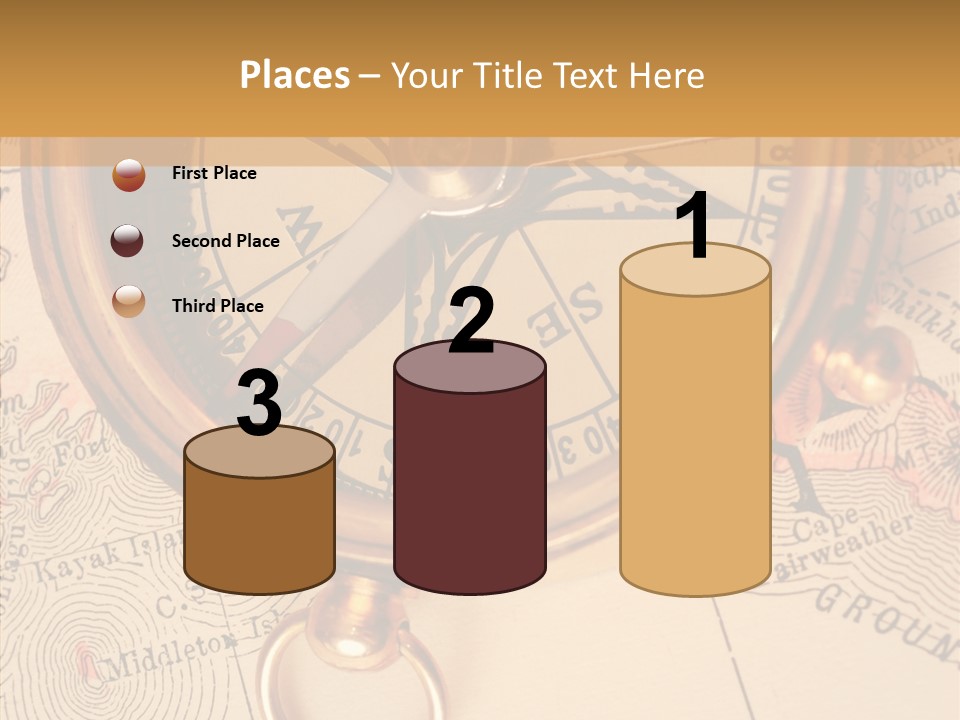 Travel Map Way PowerPoint Template