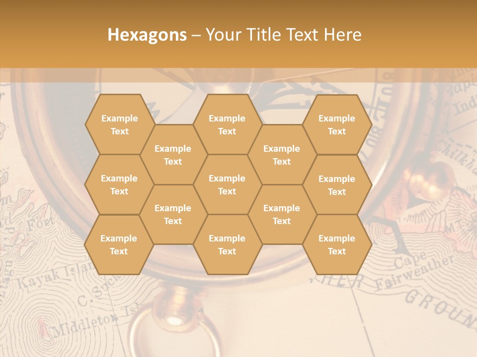 Travel Map Way PowerPoint Template