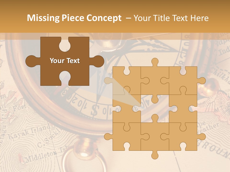 Travel Map Way PowerPoint Template