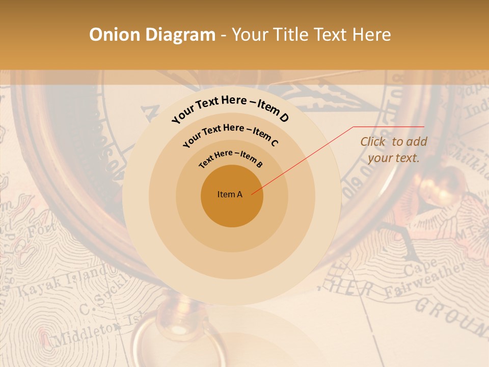 Travel Map Way PowerPoint Template