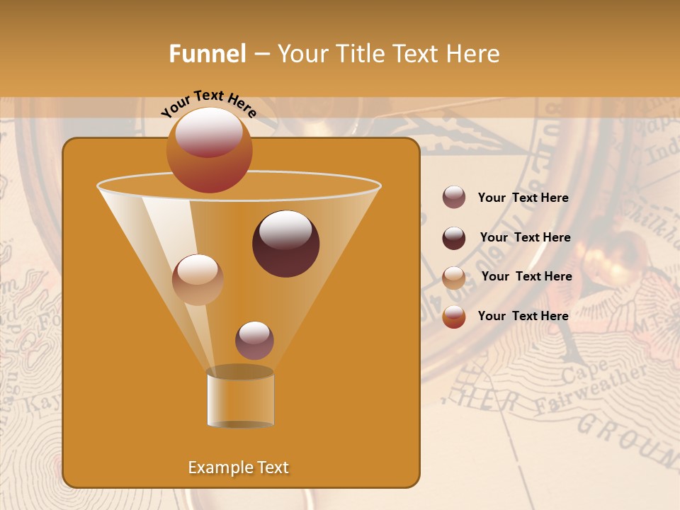 Travel Map Way PowerPoint Template