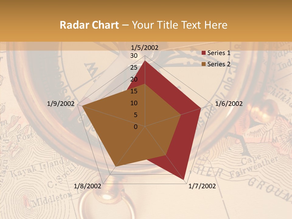 Travel Map Way PowerPoint Template