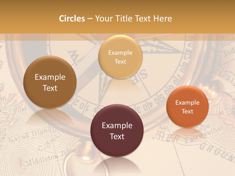 Travel Map Way PowerPoint Template