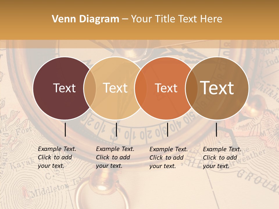 Travel Map Way PowerPoint Template