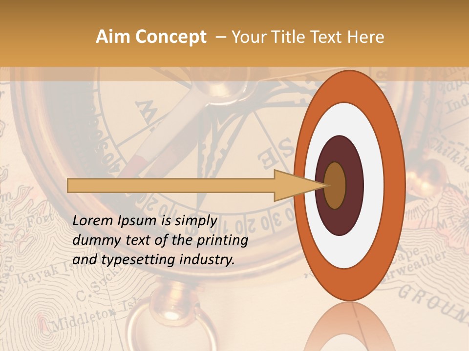 Travel Map Way PowerPoint Template