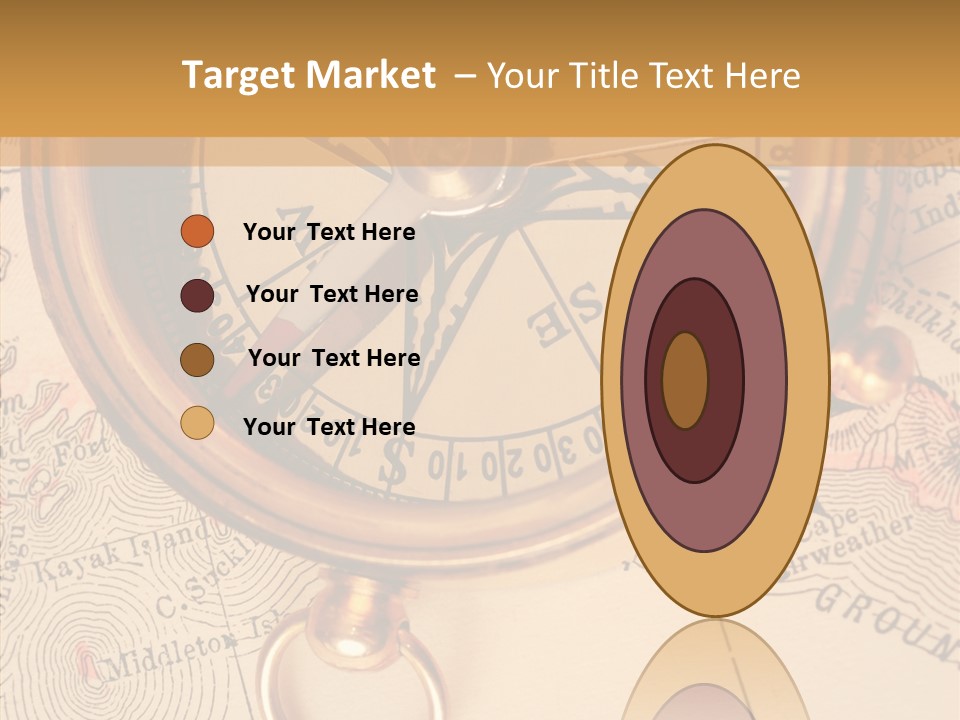 Travel Map Way PowerPoint Template