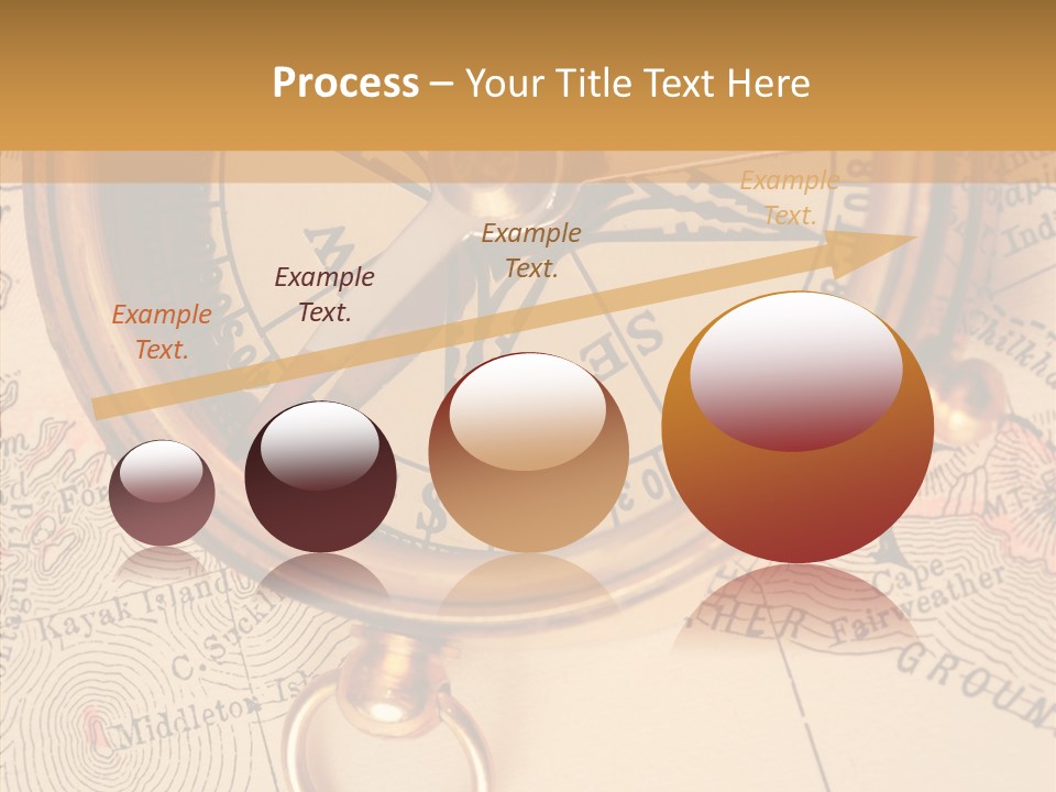 Travel Map Way PowerPoint Template