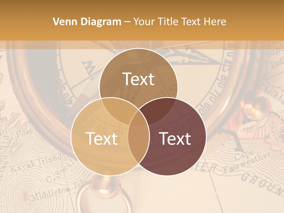 Travel Map Way PowerPoint Template