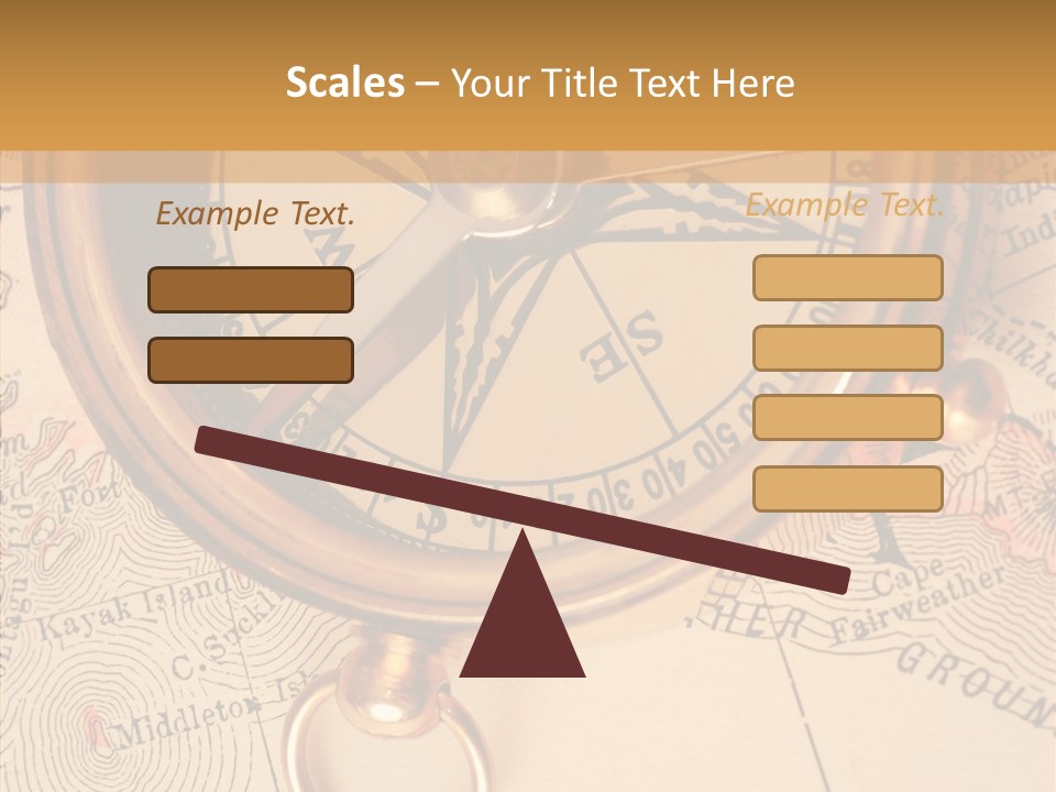 Travel Map Way PowerPoint Template