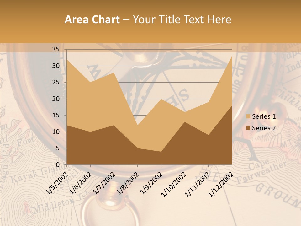 Travel Map Way PowerPoint Template