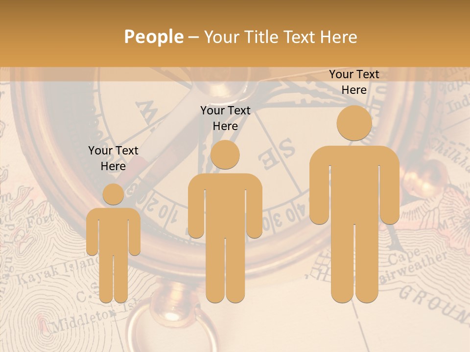 Travel Map Way PowerPoint Template