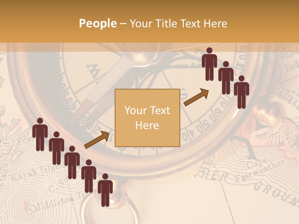 Travel Map Way PowerPoint Template