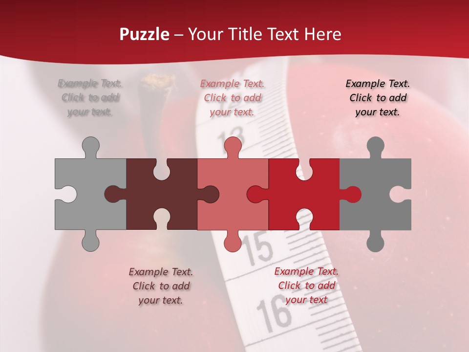 Shape Slimming Nature PowerPoint Template