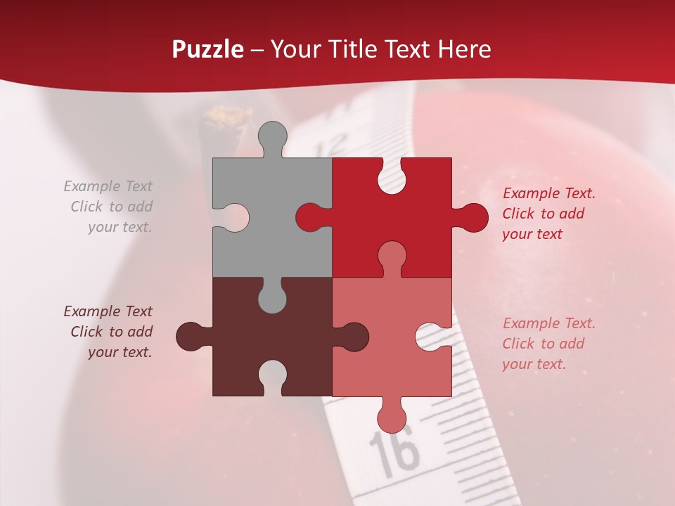 Shape Slimming Nature PowerPoint Template