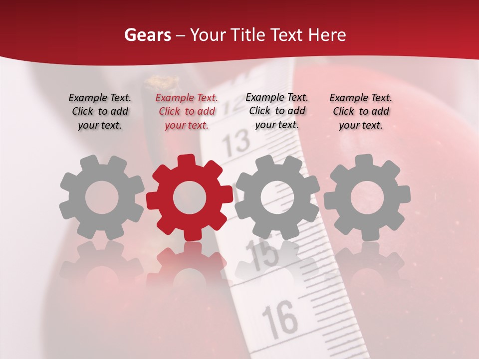 Shape Slimming Nature PowerPoint Template