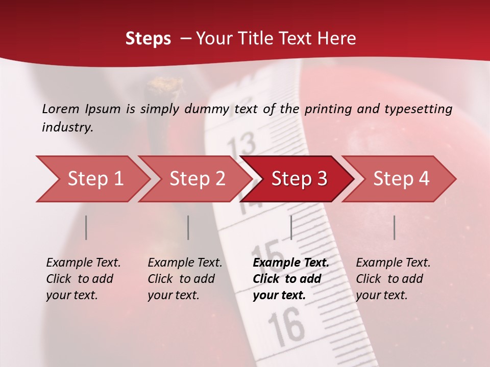 Shape Slimming Nature PowerPoint Template