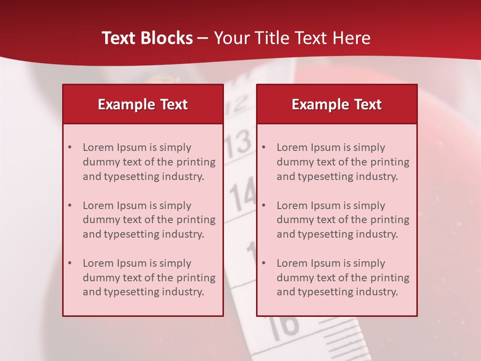 Shape Slimming Nature PowerPoint Template