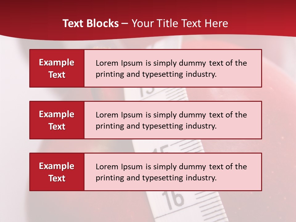Shape Slimming Nature PowerPoint Template