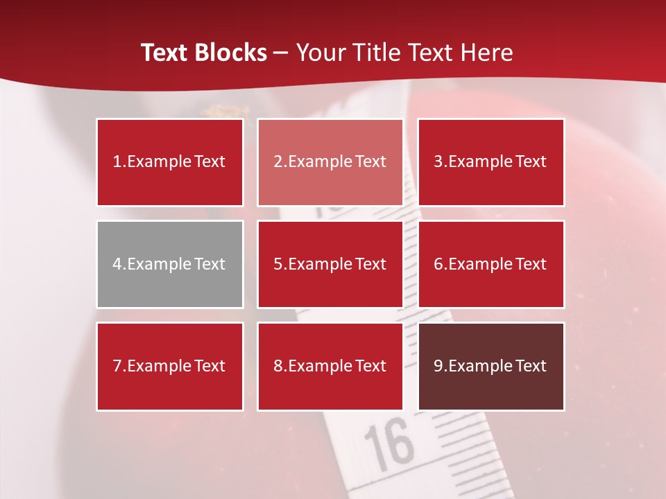 Shape Slimming Nature PowerPoint Template