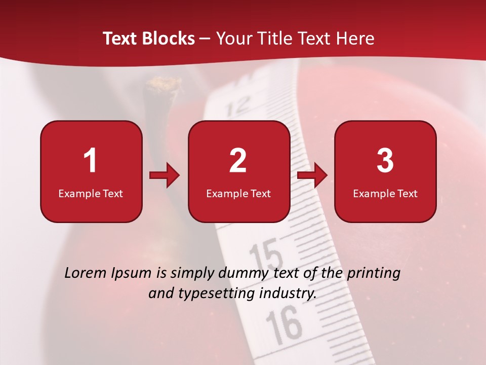 Shape Slimming Nature PowerPoint Template