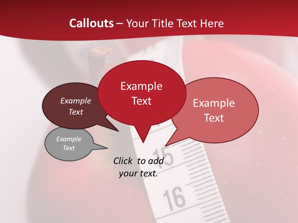 Shape Slimming Nature PowerPoint Template