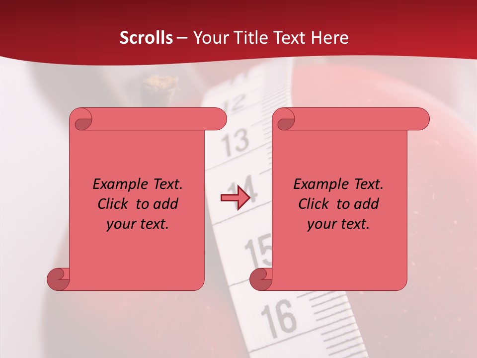 Shape Slimming Nature PowerPoint Template