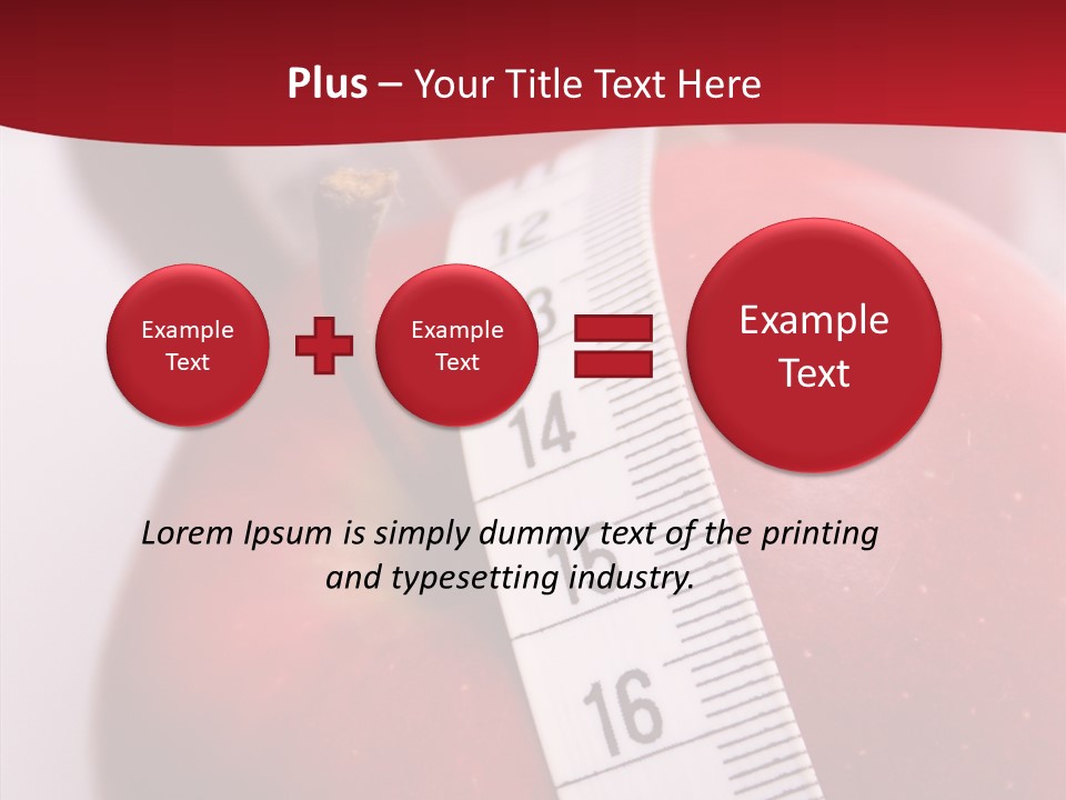 Shape Slimming Nature PowerPoint Template