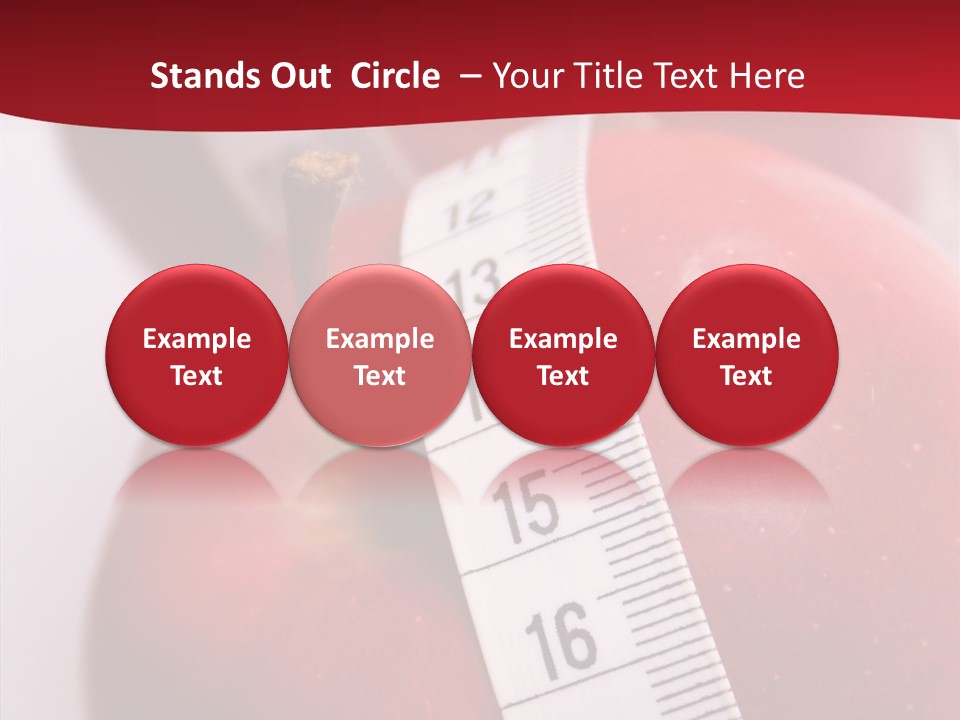 Shape Slimming Nature PowerPoint Template