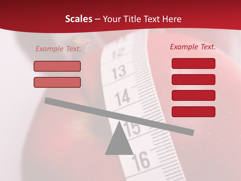 Shape Slimming Nature PowerPoint Template