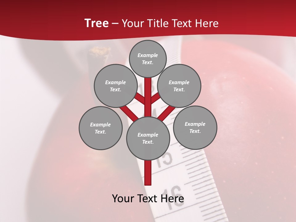 Shape Slimming Nature PowerPoint Template