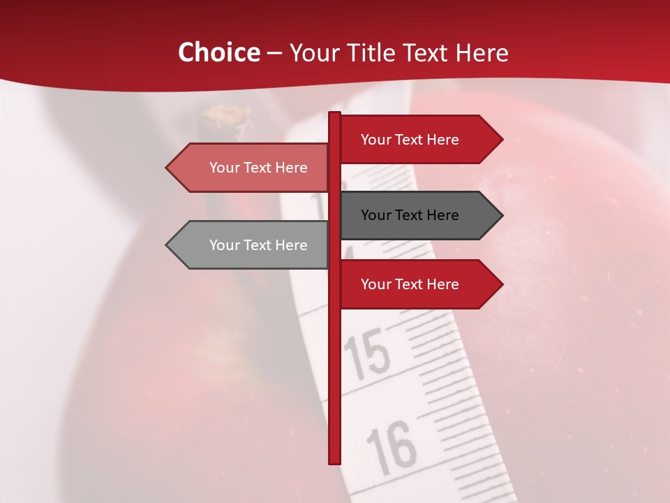 Shape Slimming Nature PowerPoint Template