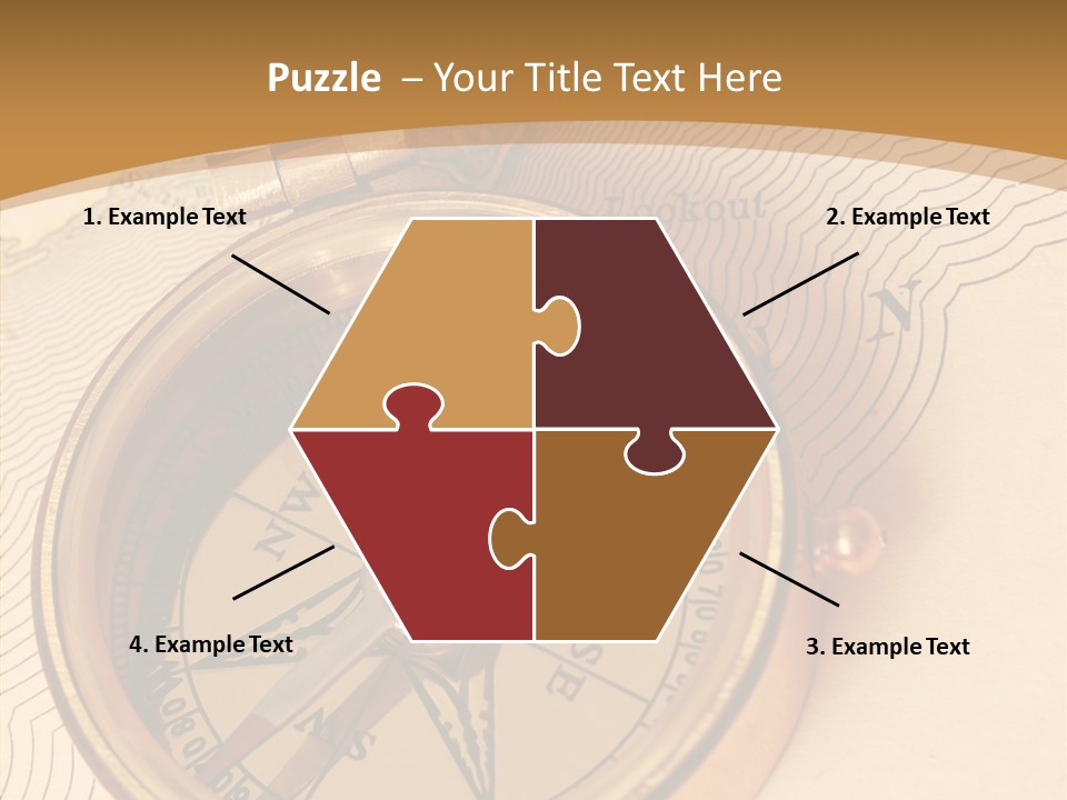 Magnify Navigation Search PowerPoint Template