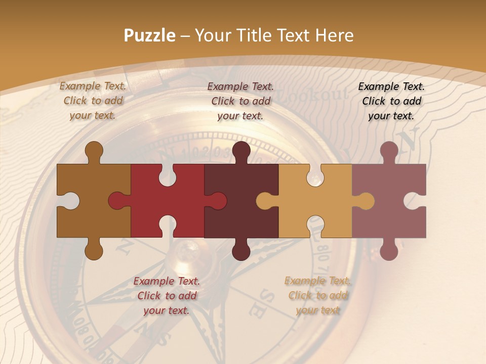 Magnify Navigation Search PowerPoint Template