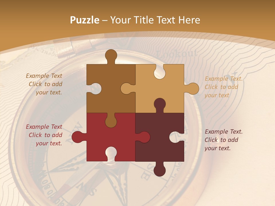 Magnify Navigation Search PowerPoint Template