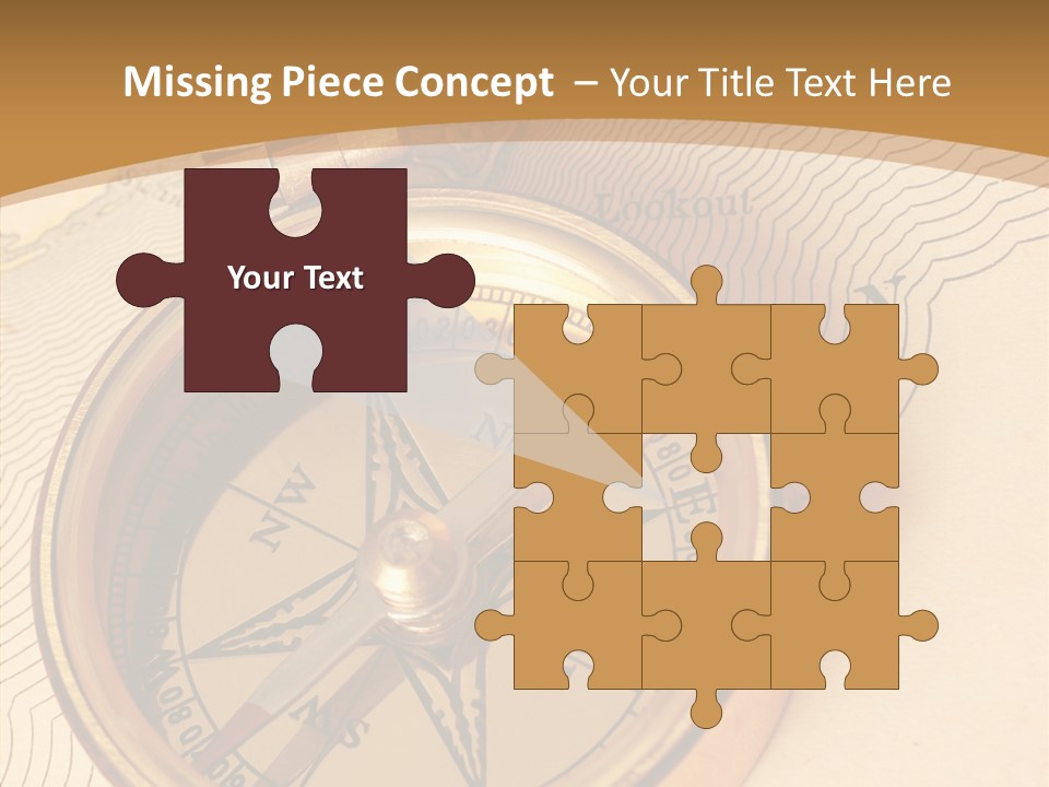 Magnify Navigation Search PowerPoint Template