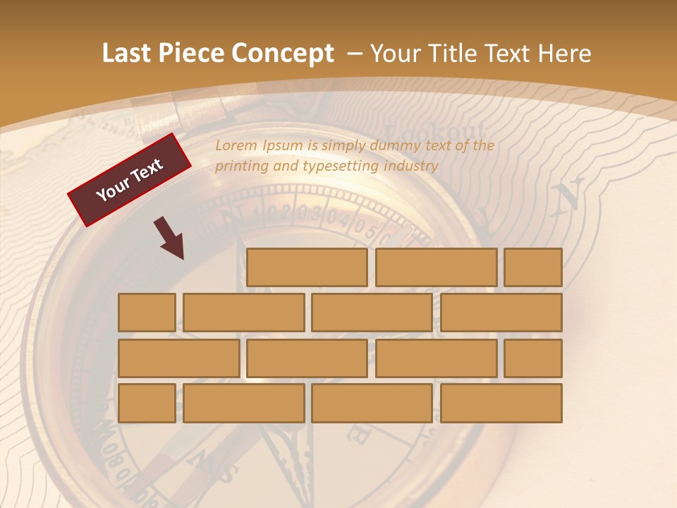 Magnify Navigation Search PowerPoint Template
