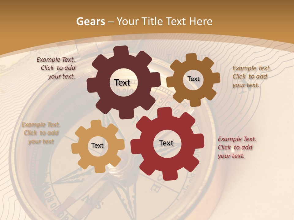 Magnify Navigation Search PowerPoint Template