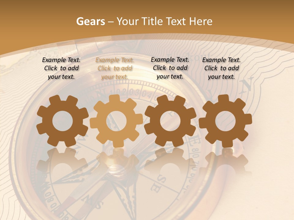 Magnify Navigation Search PowerPoint Template