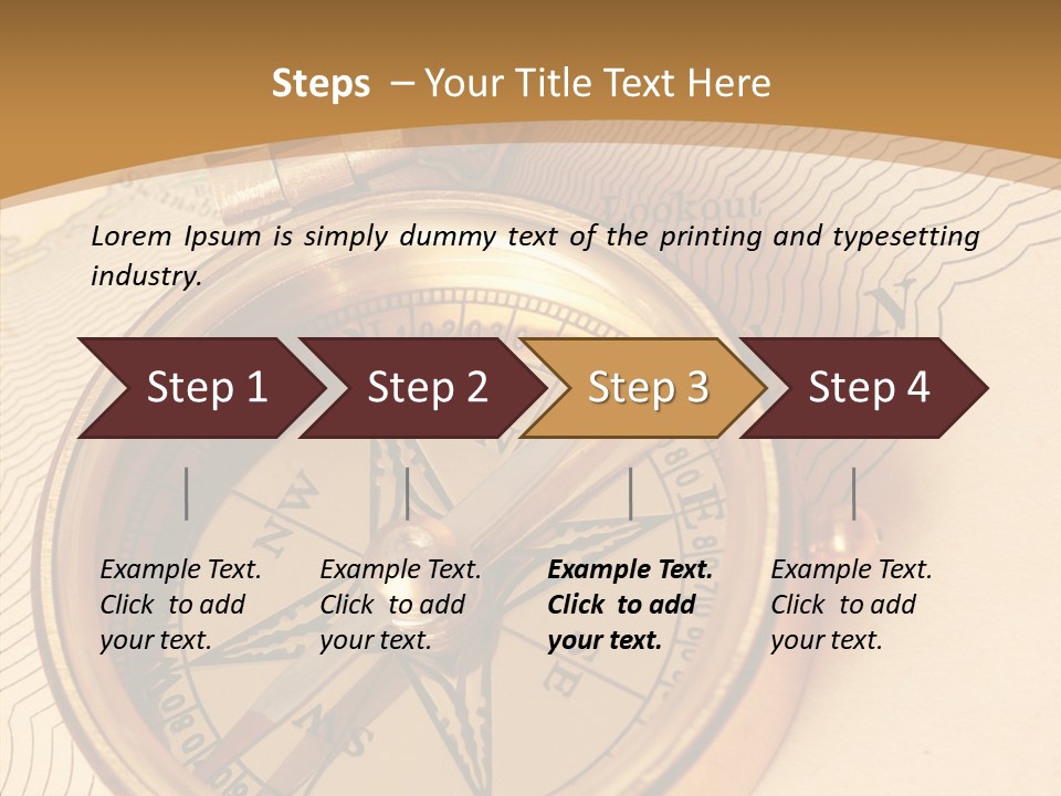 Magnify Navigation Search PowerPoint Template