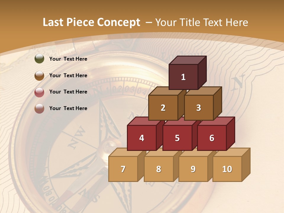 Magnify Navigation Search PowerPoint Template
