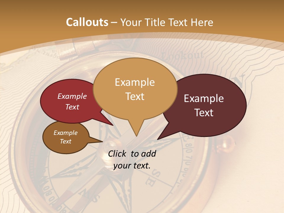 Magnify Navigation Search PowerPoint Template
