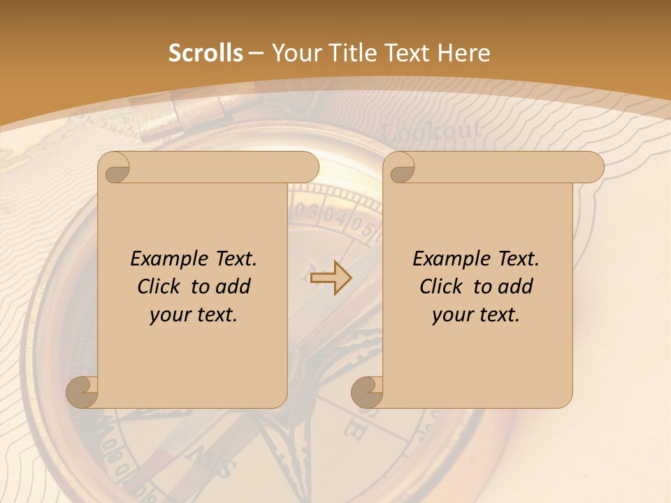 Magnify Navigation Search PowerPoint Template