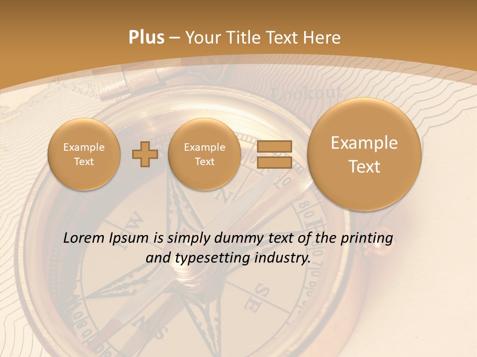 Magnify Navigation Search PowerPoint Template