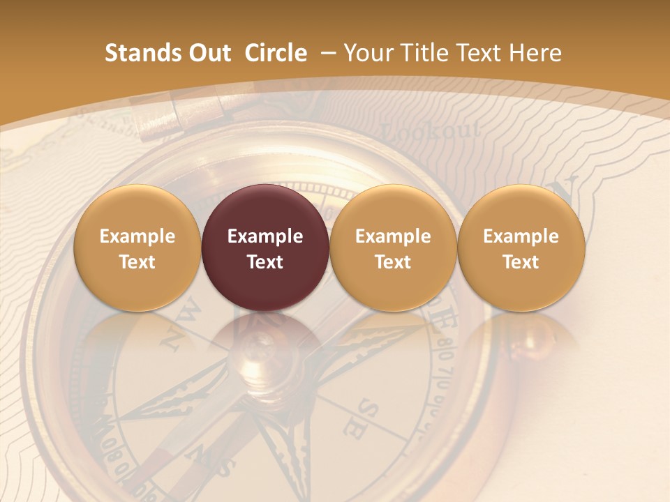 Magnify Navigation Search PowerPoint Template