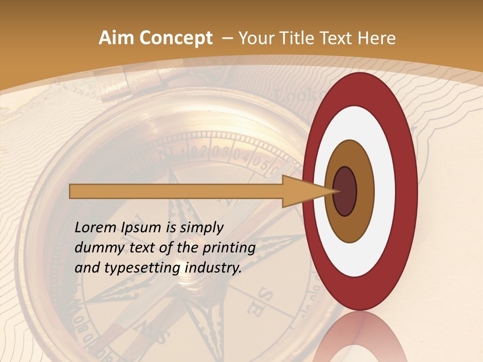 Magnify Navigation Search PowerPoint Template